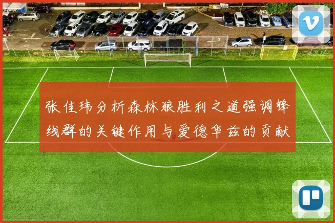 张佳玮分析森林狼胜利之道强调锋线群的关键作用与爱德华兹的贡献